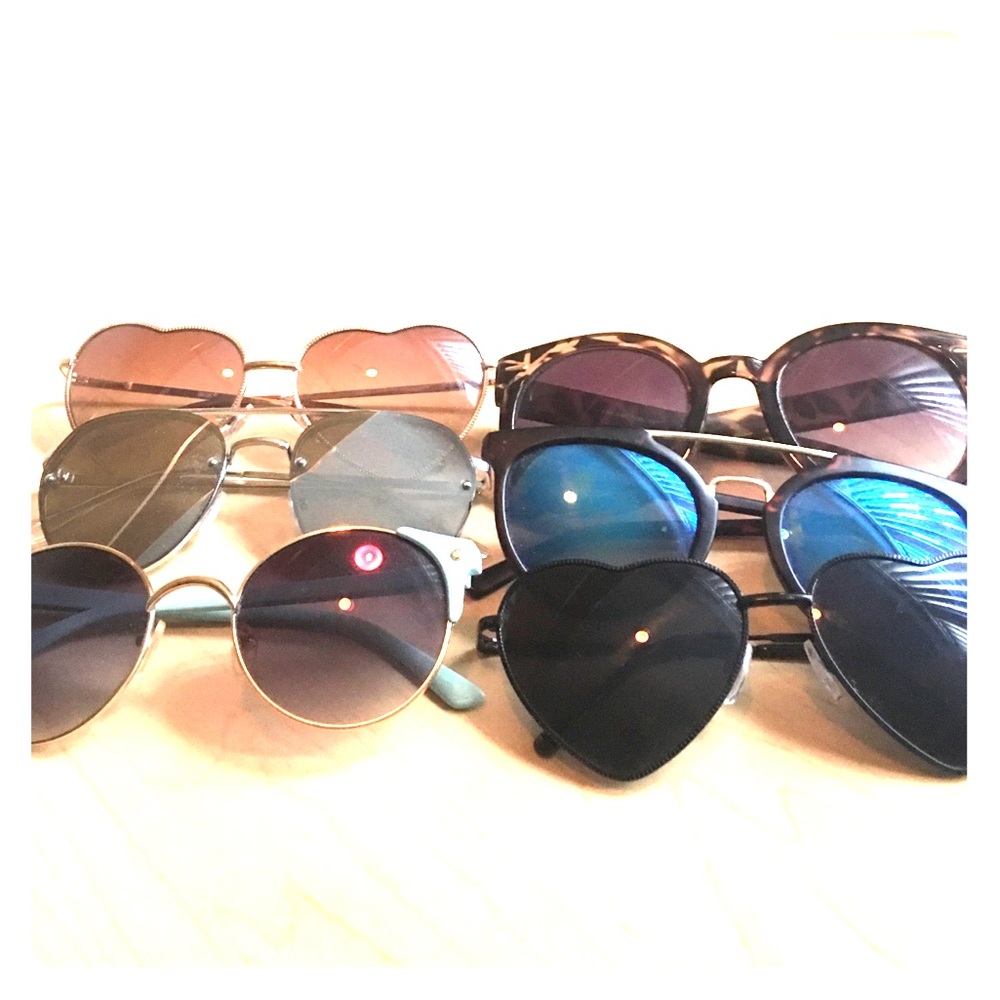 6 Cute sunglasses! For one price.